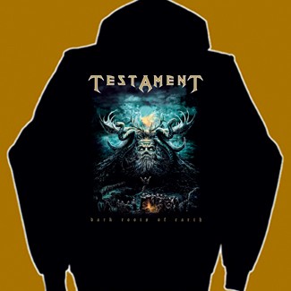 TESTAMENT HOODED TOP - DARK ROOTS OF EARTH