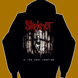 SLIPKNOT HOODED TOP - 5 THE GRAY CHAPTER