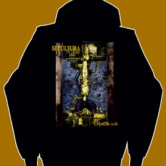 SEPULTURA HOODED TOP - CHAOS AD