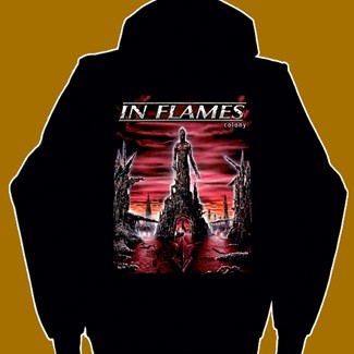 IN FLAMES HOODED TOP - COLONY