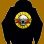 GUNS N ROSES HOODED TOP - LOGO
