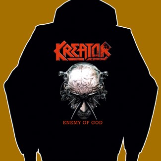KREATOR HOODED TOP - ENEMY OF GOD