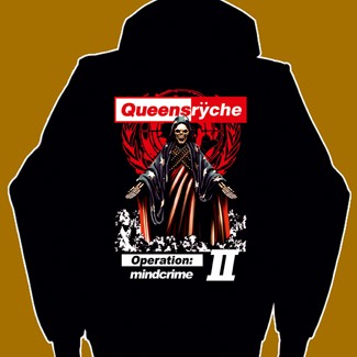 QUEENSRYCHE HOODED TOP - OPERATION MINDCRIME 2