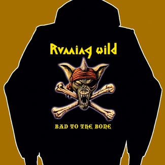 RUNNING WILD HOODED TOP - BAD TO THE BONE