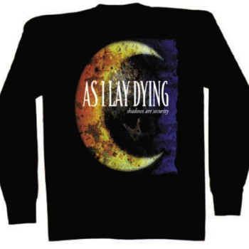 AS I LAY DYING LONG SLEEVE T-SHIRT - SHADOWS ARE SECURITY