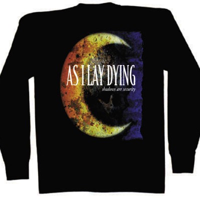 AS I LAY DYING LONG SLEEVE T-SHIRT - SHADOWS ARE SECURITY