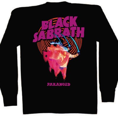 BLACK SABBATH LONG SLEEVE T-SHIRT - PARANOID