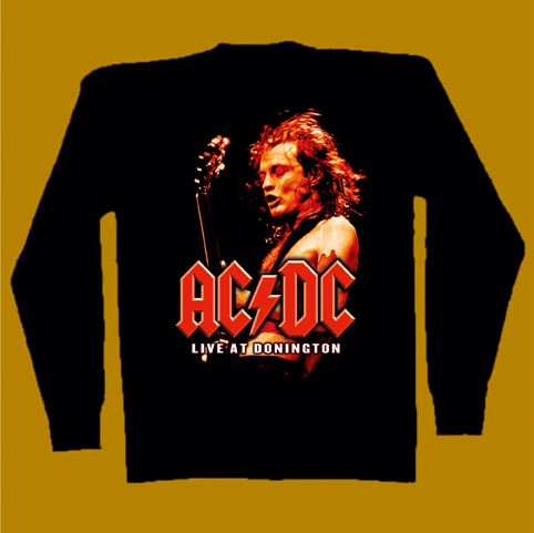 AC / DC LONG SLEEVE T-SHIRT - LIVE AT DONINGTON