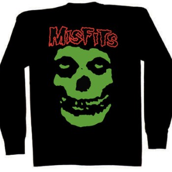 THE MISFITS LONG SLEEVE T-SHIRT - LOGO