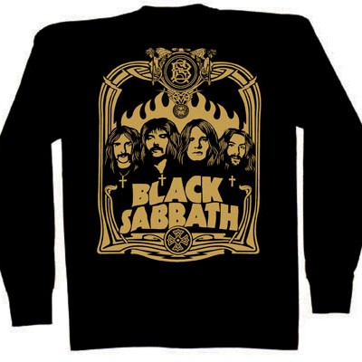 BLACK SABBATH LONG SLEEVE T-SHIRT - BS BAND