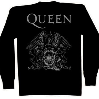 QUEEN LONG SLEEVE T-SHIRT - LOGO