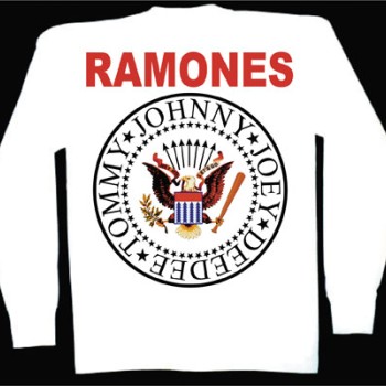 RAMONES LONG SLEEVE T-SHIRT - LOGO 2
