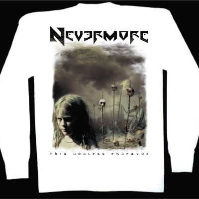 NEVERMORE LONG SLEEVE T-SHIRT - THIS GODLESS ENDEAVOR
