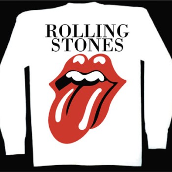 ROLLING STONES LONG SLEEVE T-SHIRT - LOGO