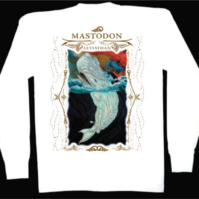 MASTODON LONG SLEEVE T-SHIRT - LEVIATHAN