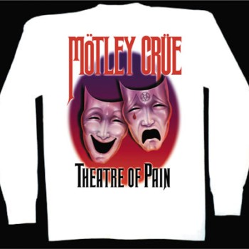 MOTLEY CRUE LONG SLEEVE T-SHIRT - THEATRE OF PAIN