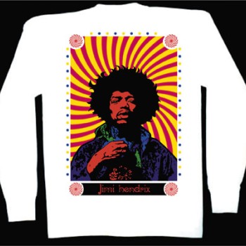 JIMI HENDRIX LONG SLEEVE T-SHIRT - PSYCHEDELIC EXPERIENCE