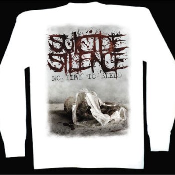 SUICIDE SILENCE LONG SLEEVE T-SHIRT - NO TIME TO BLEED