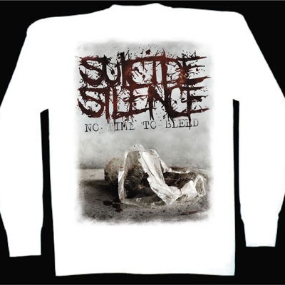 SUICIDE SILENCE LONG SLEEVE T-SHIRT - NO TIME TO BLEED