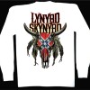 LYNYRD SKYNYRD LONG SLEEVE T-SHIRT - GOAT SKULL