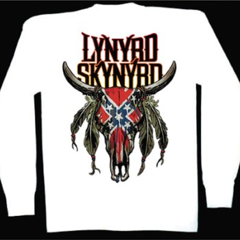 LYNYRD SKYNYRD LONG SLEEVE T-SHIRT - GOAT SKULL