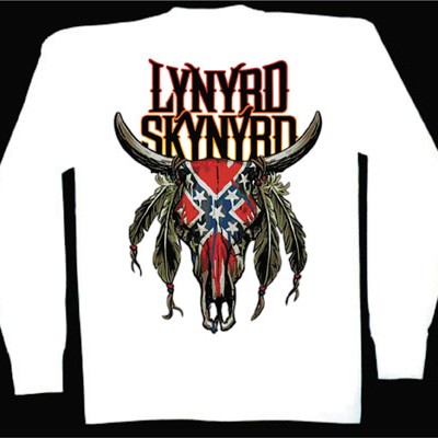 LYNYRD SKYNYRD LONG SLEEVE T-SHIRT - GOAT SKULL