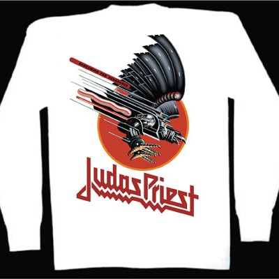 JUDAS PRIEST LONG SLEEVE T-SHIRT - SCREAMING FOR VENGENCE