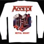 ACCEPT LONG SLEEVE T-SHIRT - METAL HEART