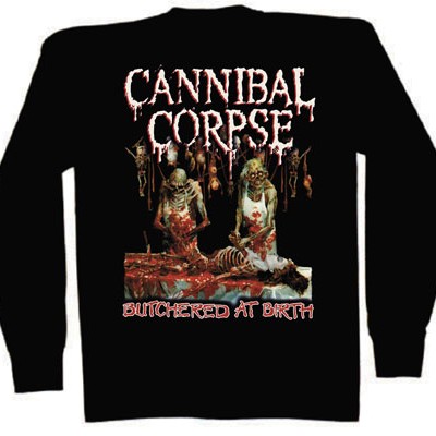 CANNIBAL CORPSE LONG SLEEVE T-SHIRT - BUTCHERED AT BIRTH 2