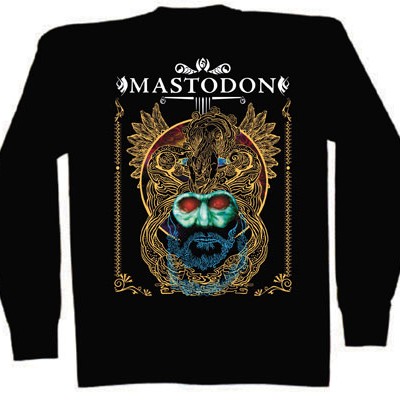 MASTODON LONG SLEEVE T-SHIRT - CRACK THE SKYE