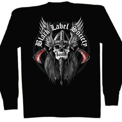 BLACK LABEL SOCIETY LONG SLEEVE T-SHIRT - SKULL