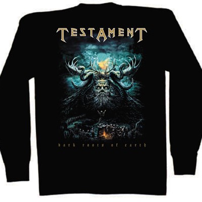TESTAMENT LONG SLEEVE T-SHIRT - DARK ROOTS OF EARTH