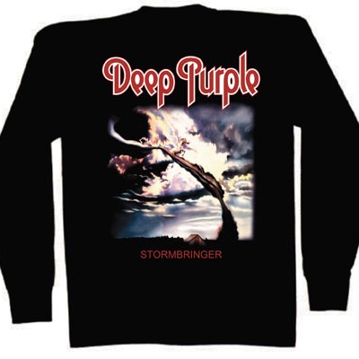 DEEP PURPLE LONG SLEEVE T-SHIRT - STORMBRINGER