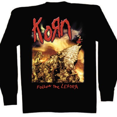 KORN LONG SLEEVE T-SHIRT - FOLLOW THE LEADER