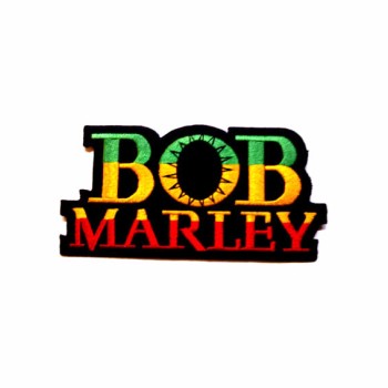 BOB MARLEY PATCH - EMBROIDERY PATCH 01