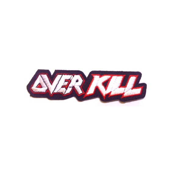 OVERKILL PATCH - EMBROIDERY PATCH 02