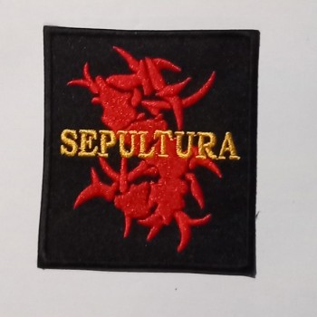 SEPULTURA PATCH - EMBROIDERY PATCH 02