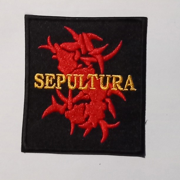 SEPULTURA PATCH - EMBROIDERY PATCH 02