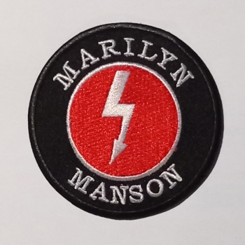 MARILYN MANSON PATCH - EMBROIDERY PATCH 01