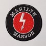MARILYN MANSON PATCH - EMBROIDERY PATCH 01
