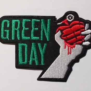 GREEN DAY PATCH - EMBROIDERY PATCH 01