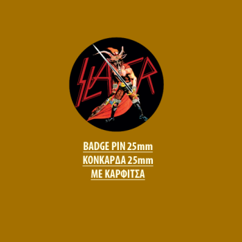SLAYER BADGE PIN - SLAYER BADGE PIN 01