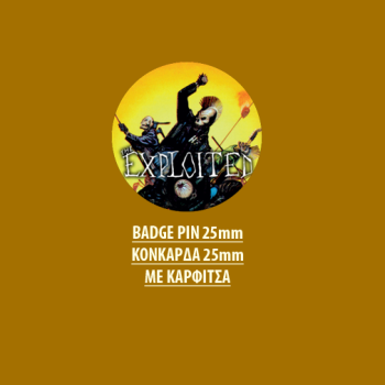 THE EXPLOITED BADGE PIN - THE EXPLOITED BADGE PIN 02