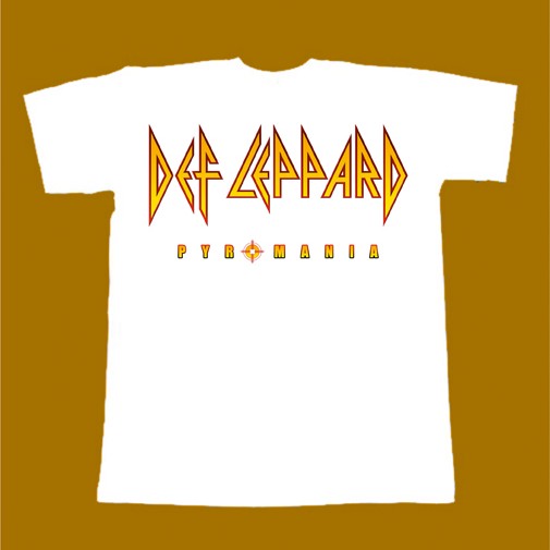DEF LEPPARD T-SHIRT - PYROMANIA
