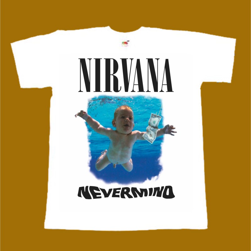 NIRVANA T-SHIRT - NEVERMIND
