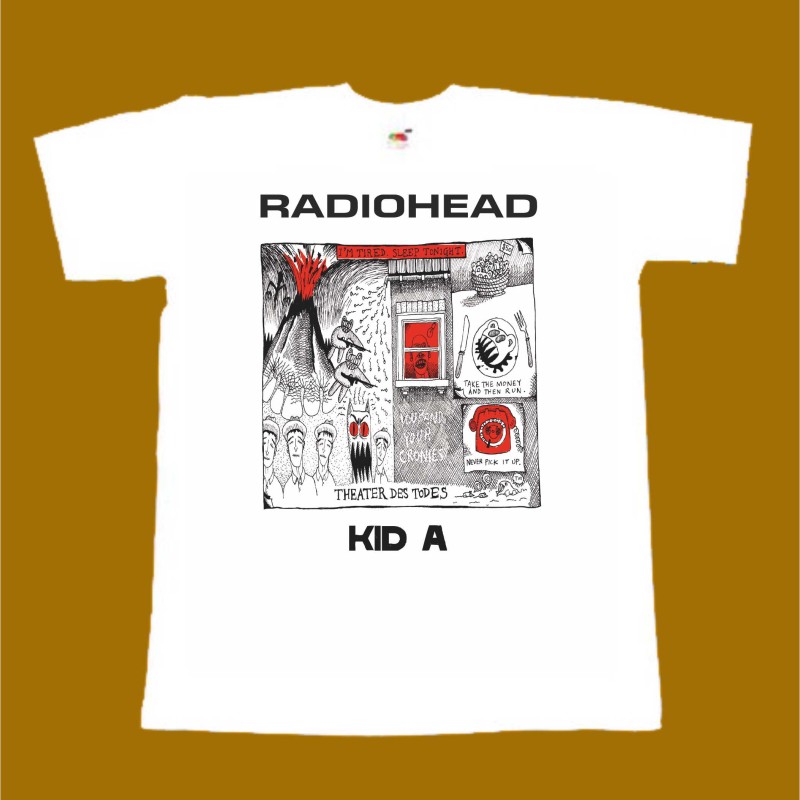 RADIOHEAD T-SHIRT - KID A