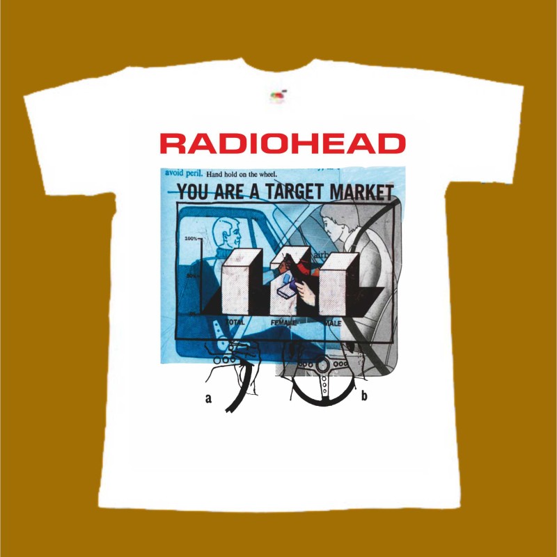 RADIOHEAD T-SHIRT - TARGET MARKET