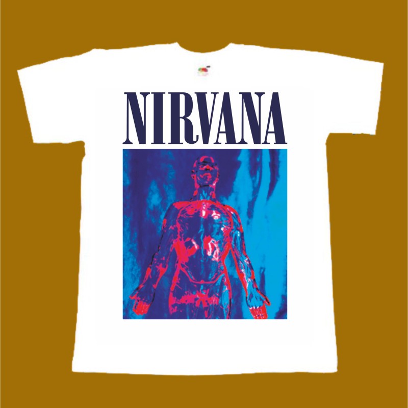 NIRVANA T-SHIRT - SLIVER