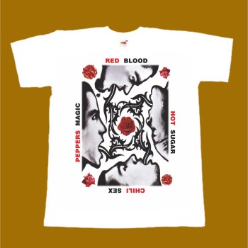 RED HOT CHILI PEPPERS T-SHIRT - BLOOD SUGAR SEX MAGIC