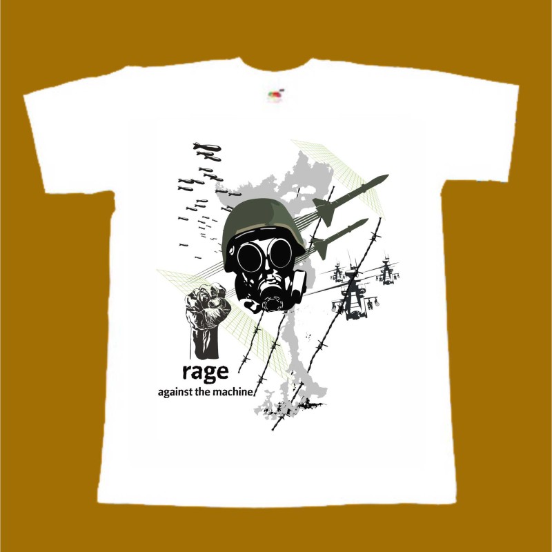 RAGE AGAINST THE MACHINE T-SHIRT - WAR